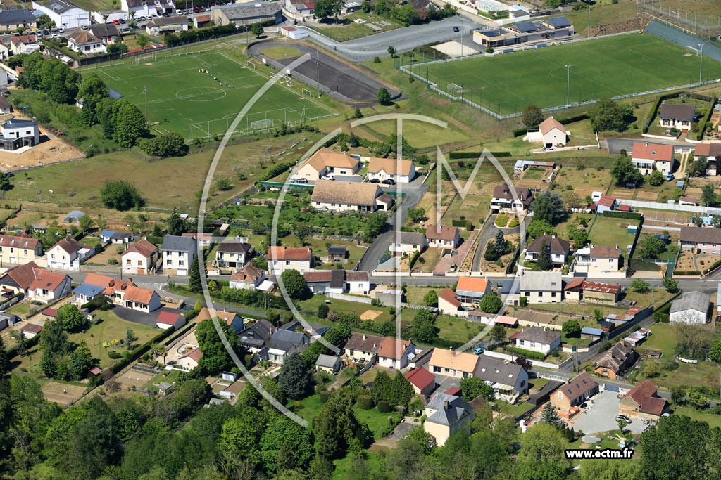 Photo arienne de Duneau (La Caluyre)