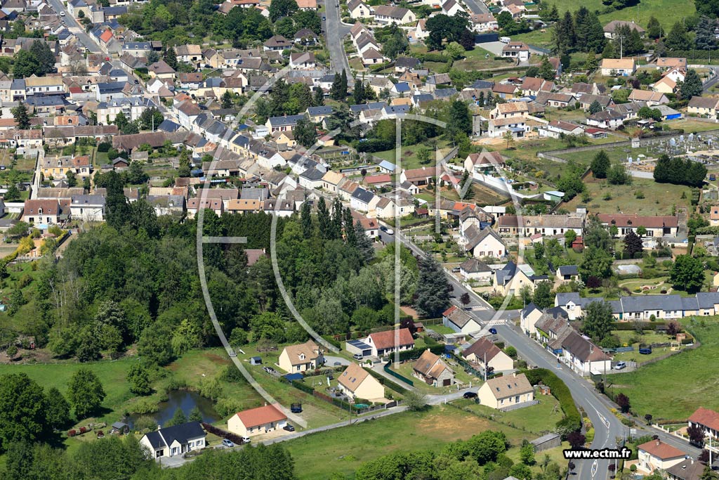 Photo arienne de Le Breil-sur-Mrize