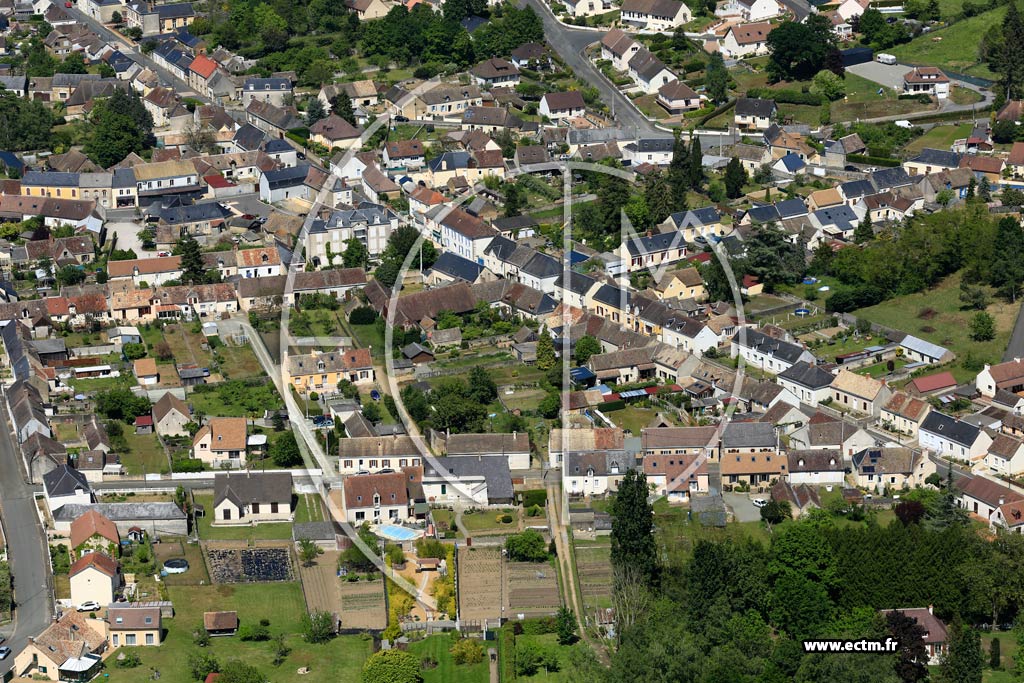 Photo arienne de Le Breil-sur-Mrize