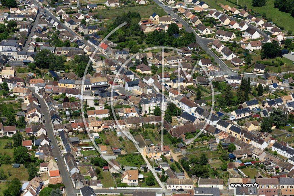 Photo arienne de Le Breil-sur-Mrize