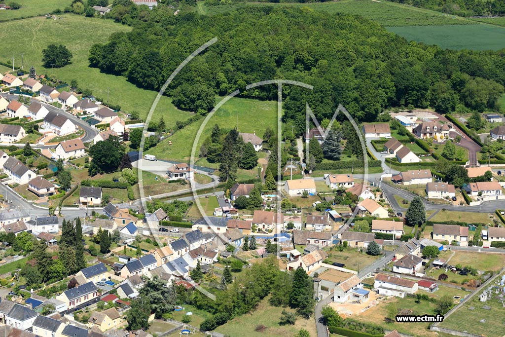 Photo arienne de Le Breil-sur-Mrize