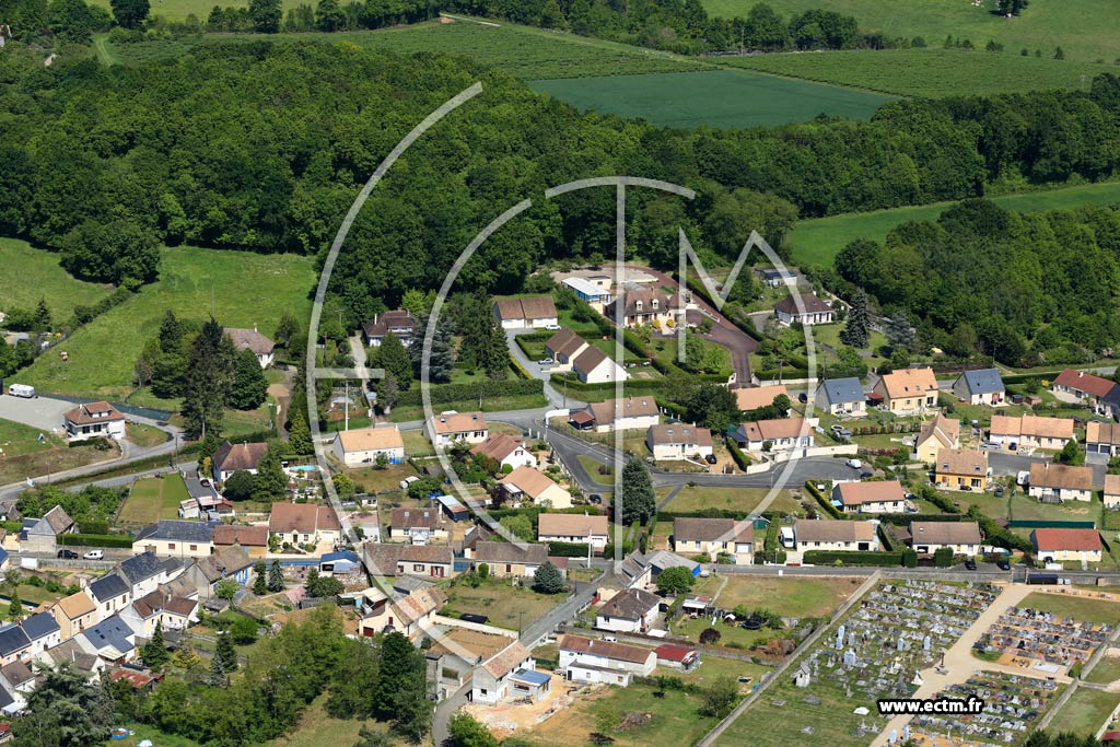 Photo arienne de Le Breil-sur-Mrize