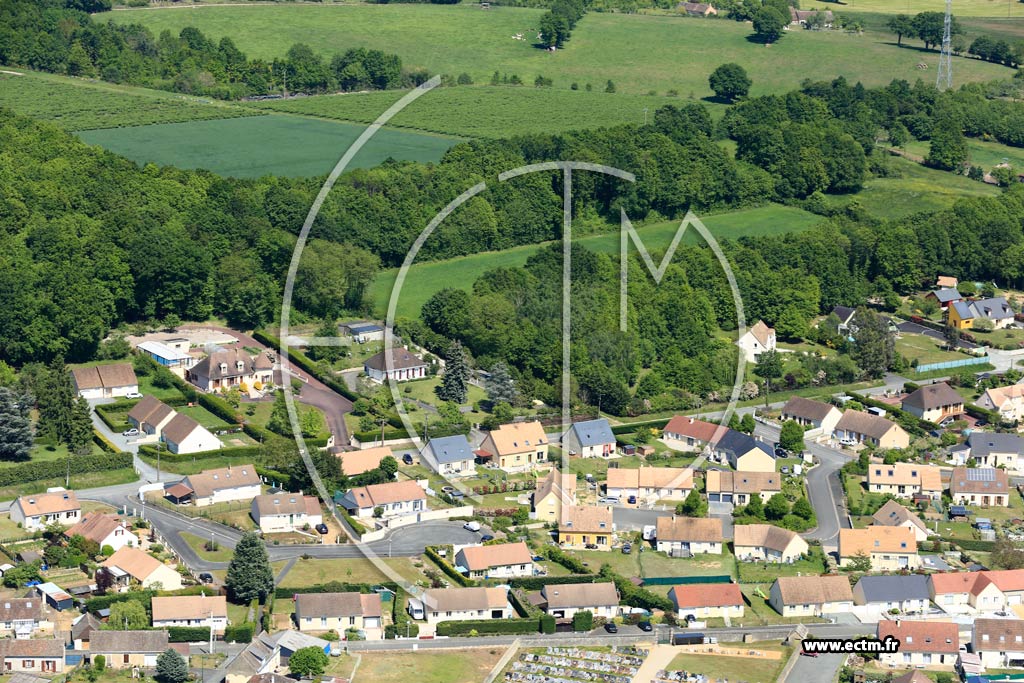 Photo arienne de Le Breil-sur-Mrize