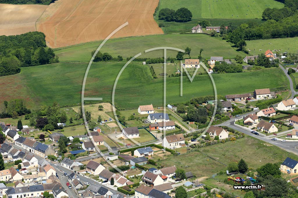 Photo arienne de Nuill-le-Jalais (Les Foutires)