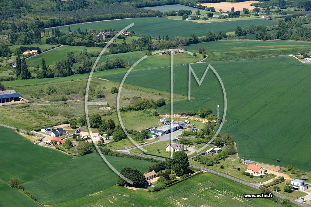Photo arienne de Nuill-le-Jalais (Les Grouas)