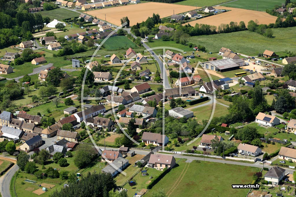 Photo arienne de Saint-Clerin