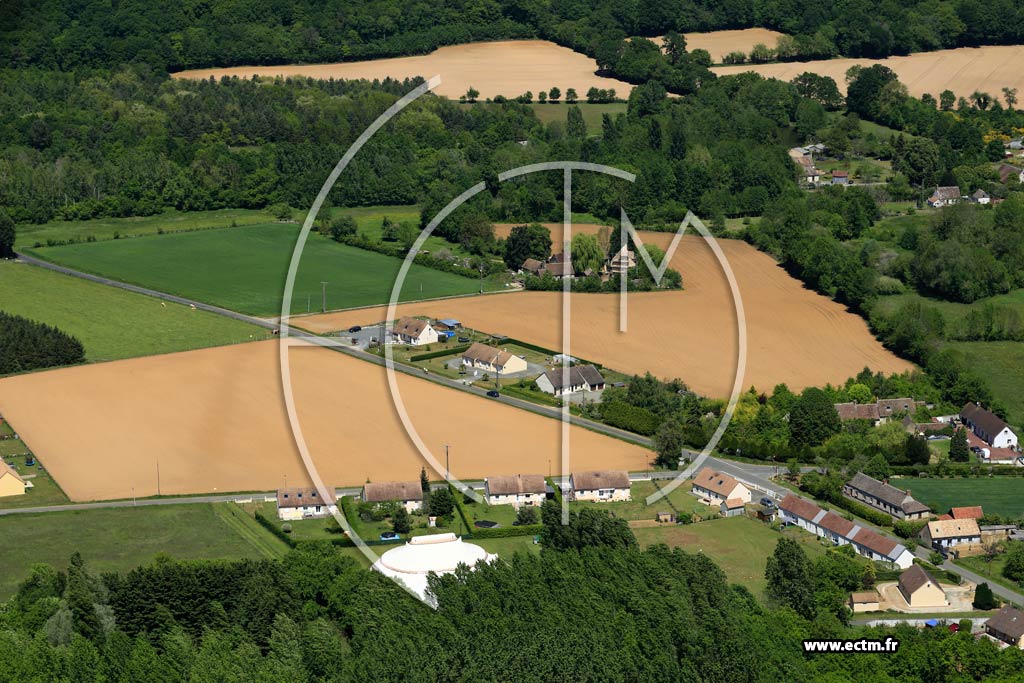 Photo arienne de Saint-Clerin (Les Ormeaux)