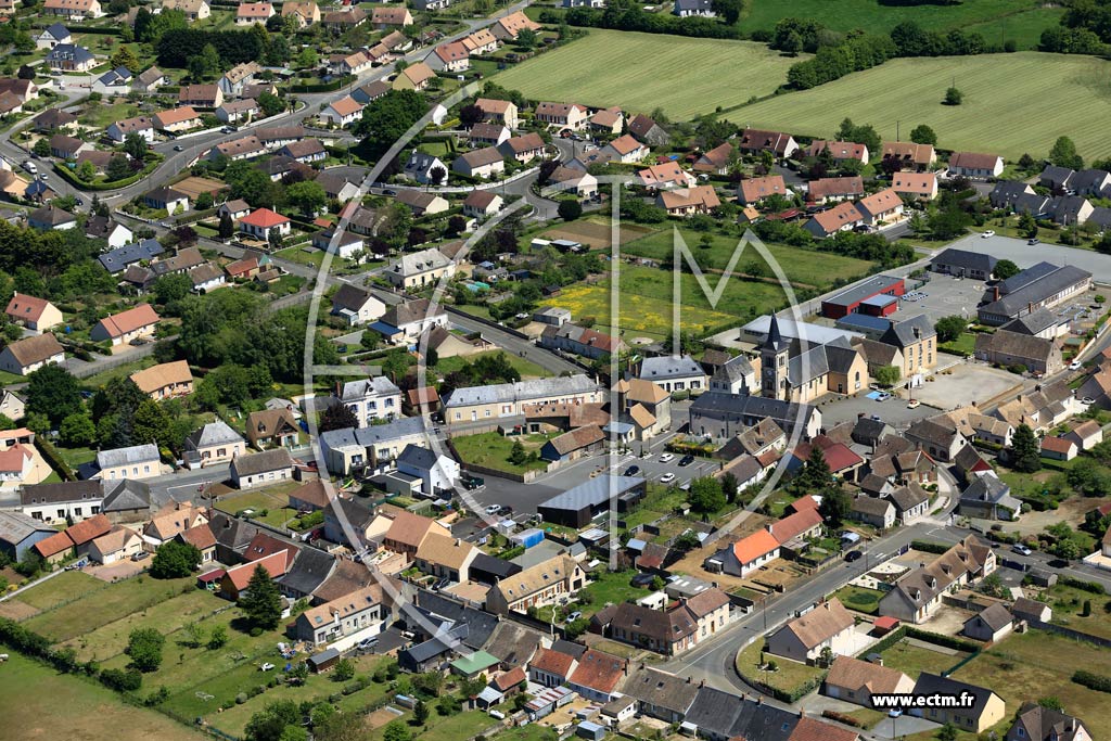 Photo arienne de Saint-Corneille