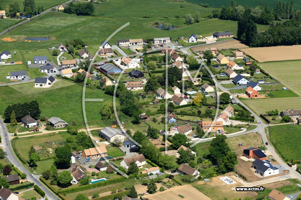 Photo arienne de Saint-Corneille