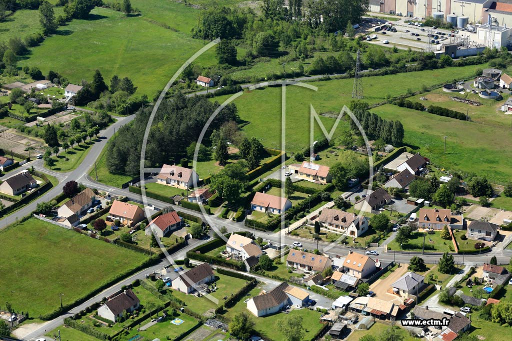 Photo arienne de Saint-Mars-la-Brire