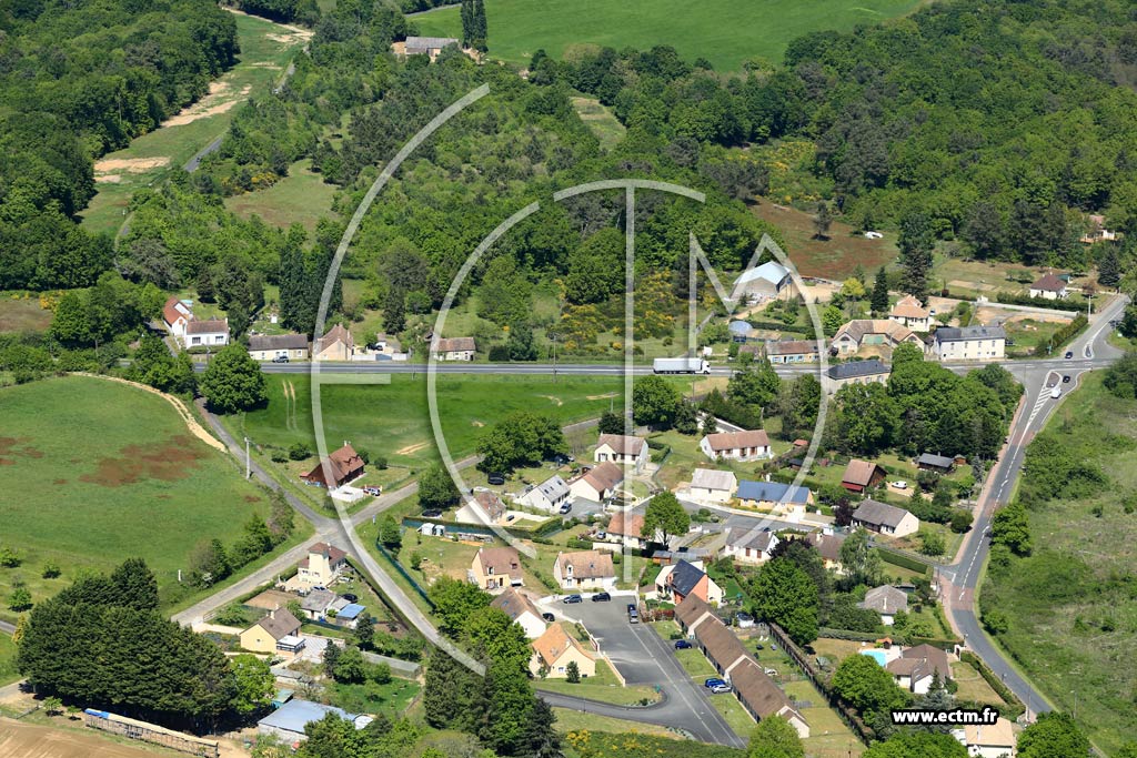 Photo arienne de Ardenay-sur-Mrize