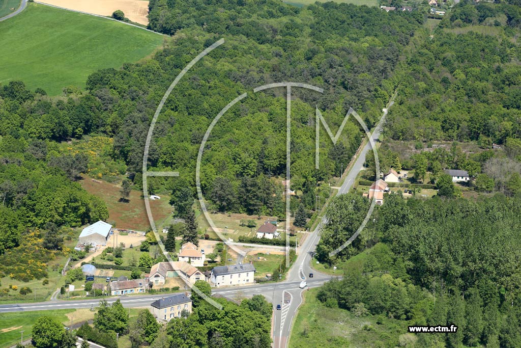 Photo arienne de Ardenay-sur-Mrize