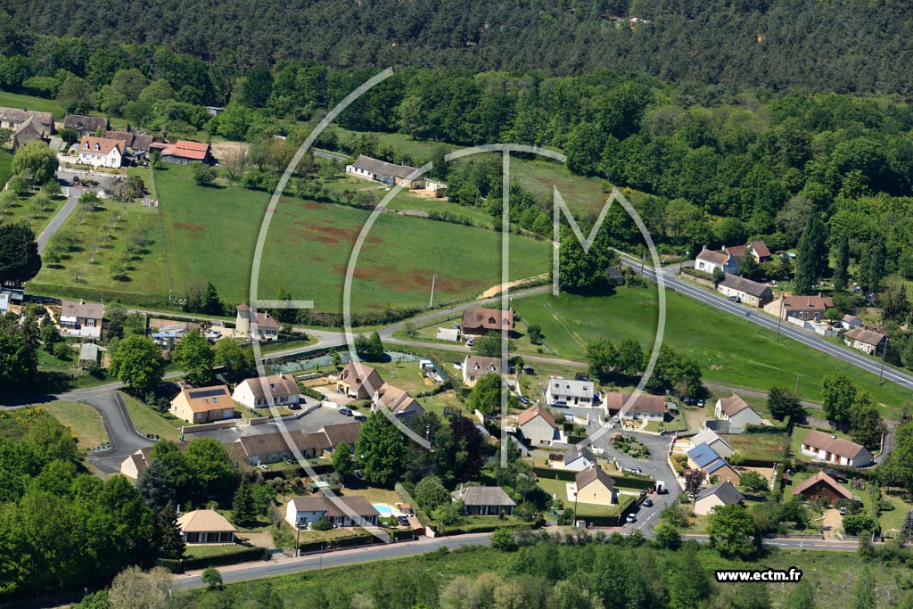 Photo arienne de Ardenay-sur-Mrize