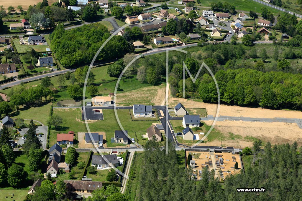 Photo arienne de Ardenay-sur-Mrize