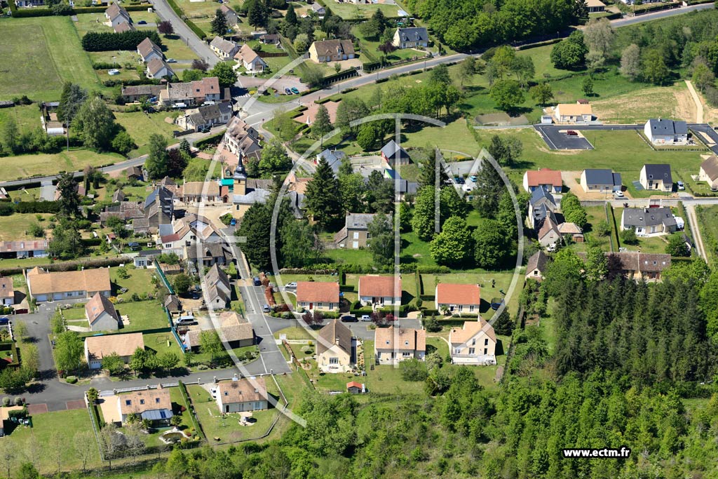 Photo arienne de Ardenay-sur-Mrize