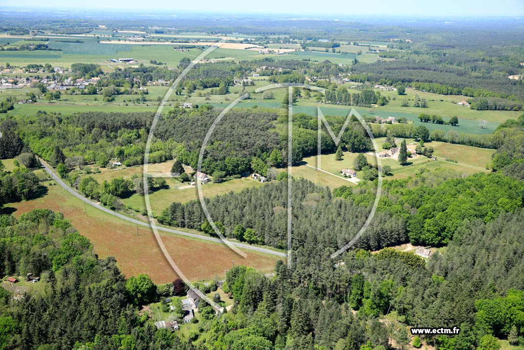 Photo arienne de Challes (La Maison Neuve)