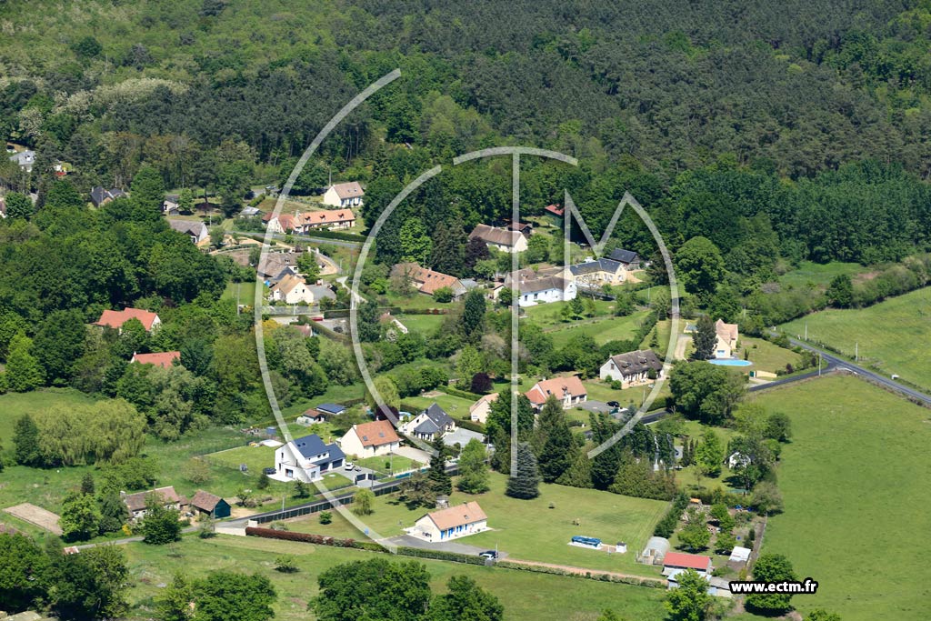 Photo arienne de Chang (Fontenay)