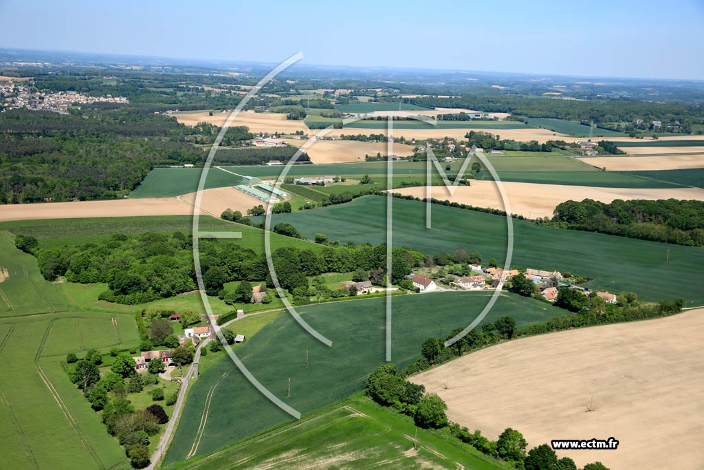Photo arienne de Surfonds (Les Chnes)