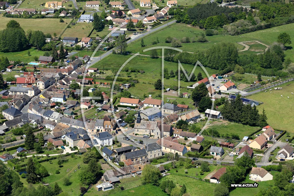 Photo arienne de Volnay