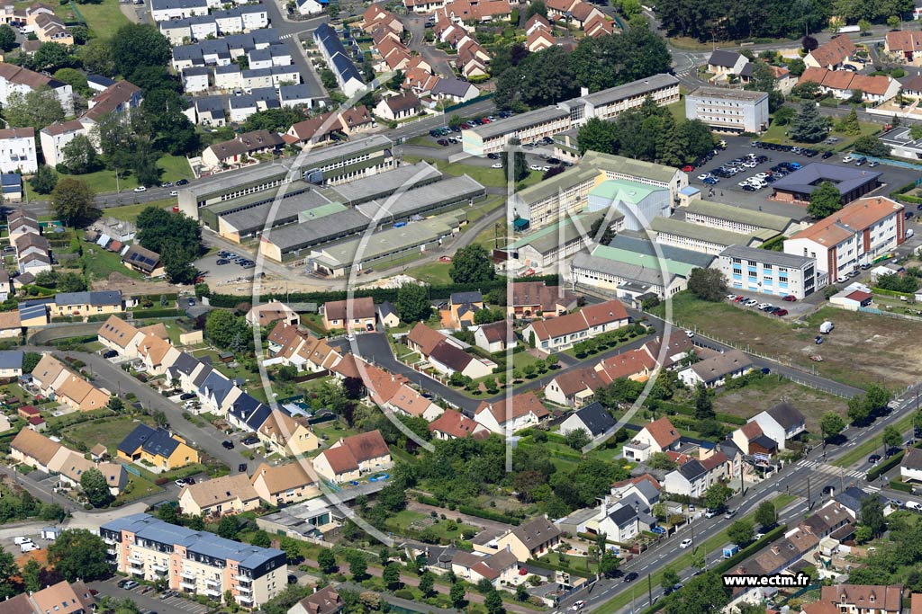 Photo arienne de Le Mans (Pin - Vert Galant)
