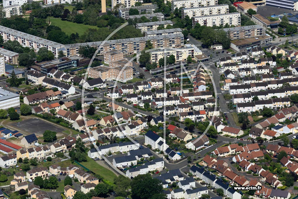Photo arienne de Le Mans (Pin - Vert Galant)