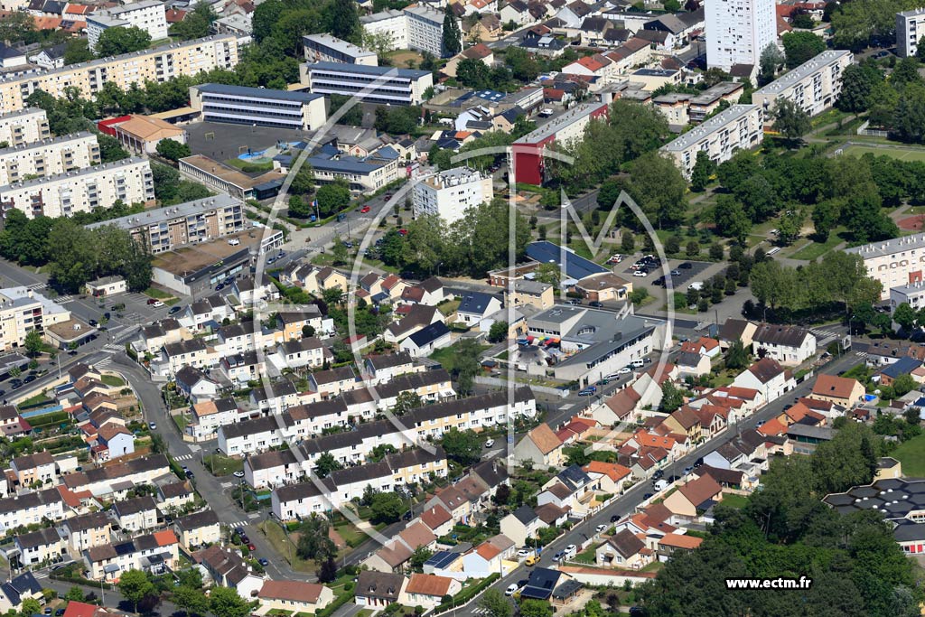 Photo arienne de Le Mans (Pin - Vert Galant)