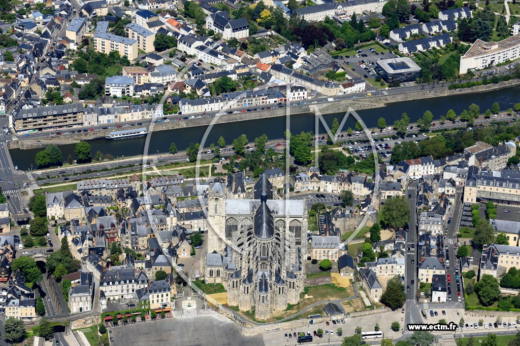 Photo arienne de Le Mans (Rpublique)