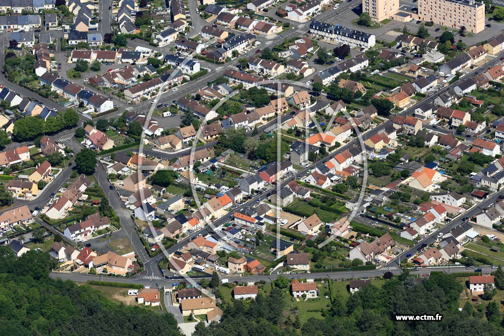 Photo arienne de Le Mans (Vauguyon)