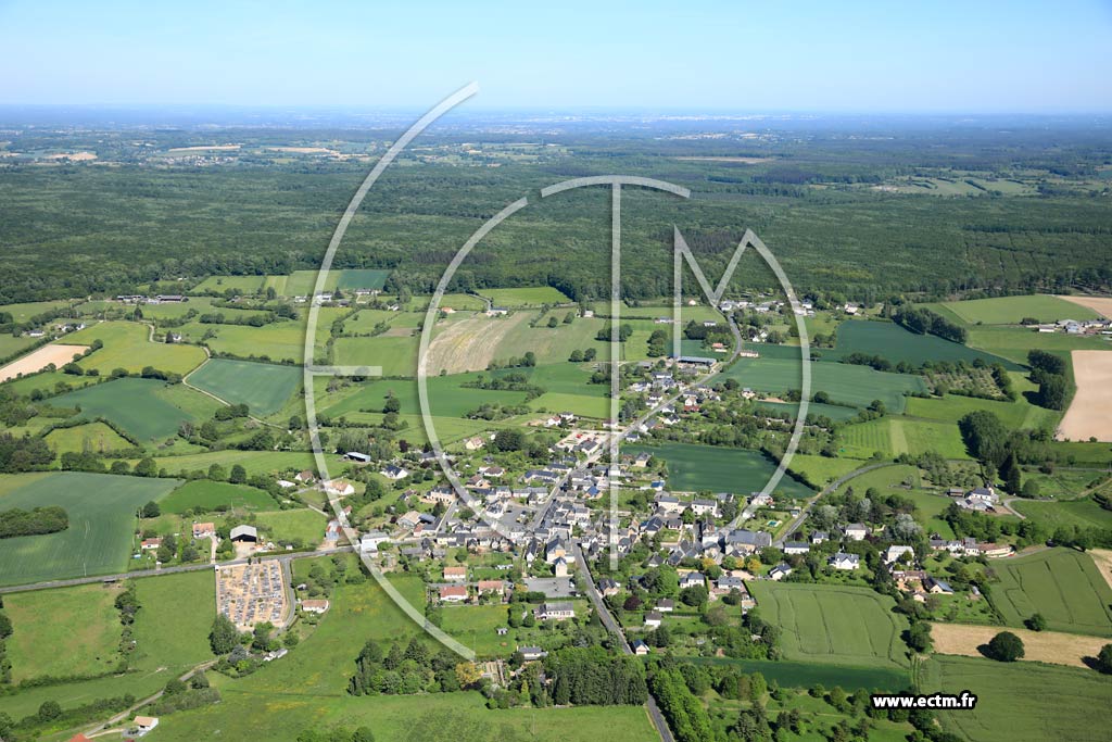 Photo arienne de Jupilles