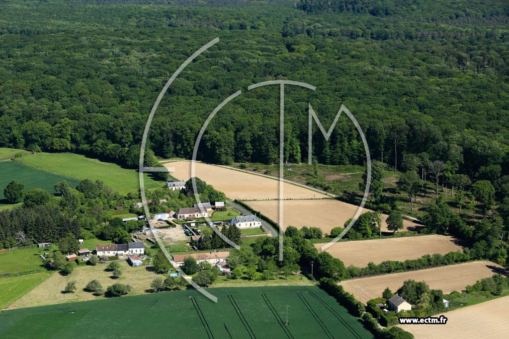 Photo arienne de Jupilles (La Boulaie)