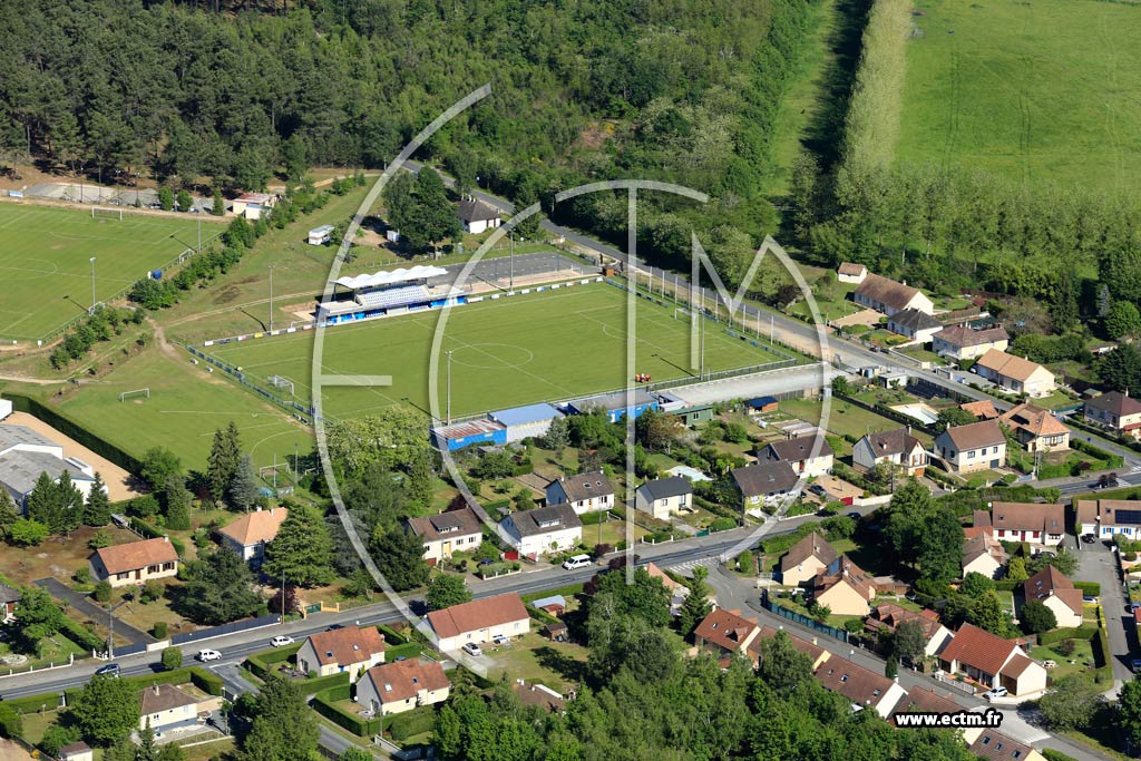 Photo arienne de Monc-en-Belin (La Janverie)