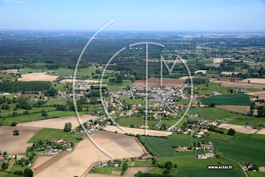 Photo arienne de Saint-Biez-en-Belin