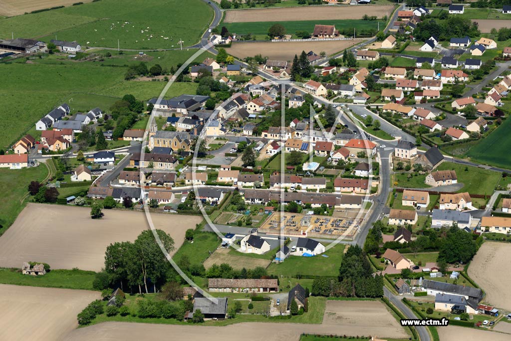 Photo arienne de Saint-Biez-en-Belin