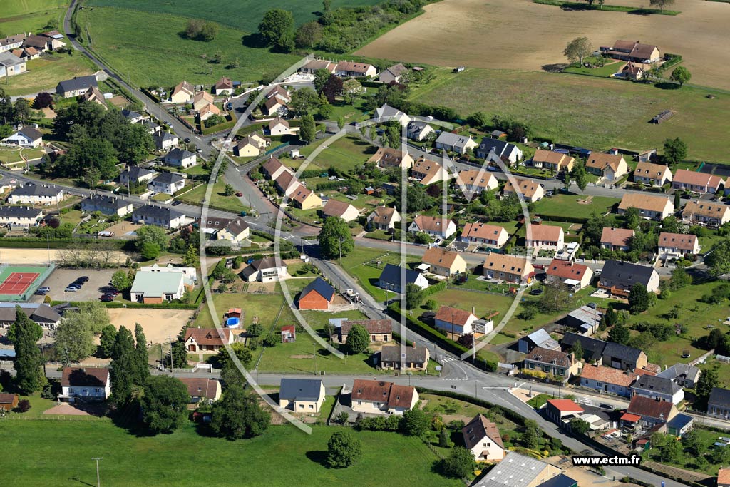 Photo arienne de Saint-Mars-d'Outill