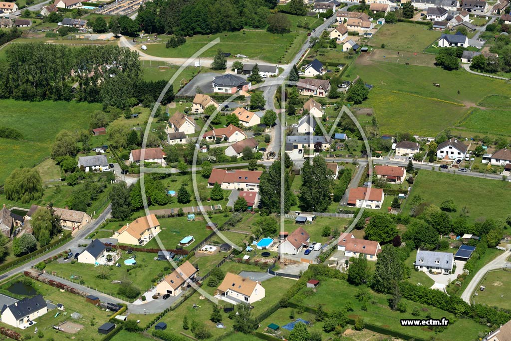 Photo arienne de Saint-Ouen-en-Belin