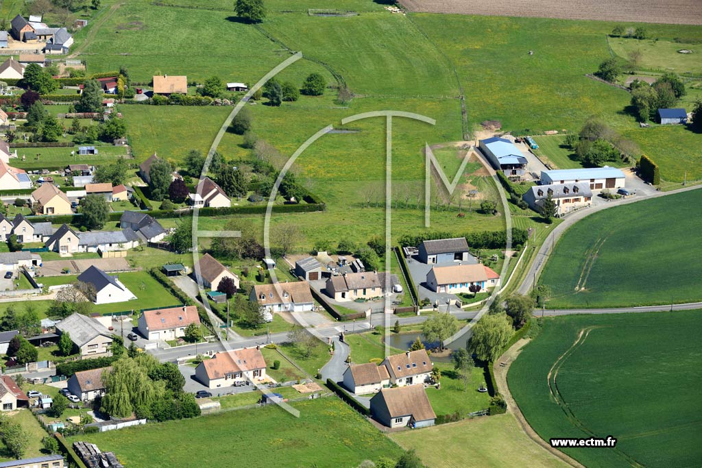 Photo arienne de Saint-Ouen-en-Belin