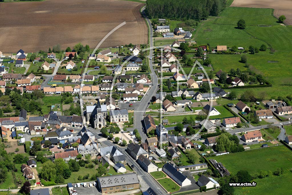 Photo arienne de Saint-Ouen-en-Belin