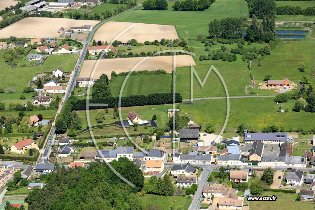 Photo arienne de Saint-Ouen-en-Belin