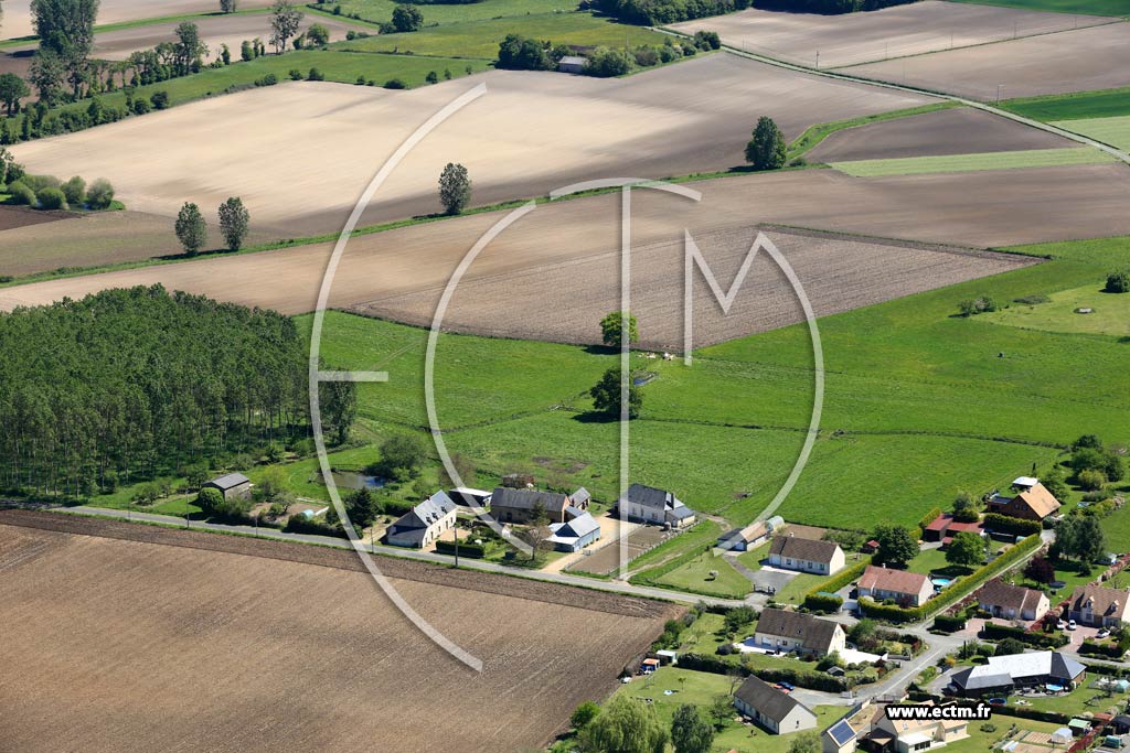 Photo arienne de Saint-Ouen-en-Belin