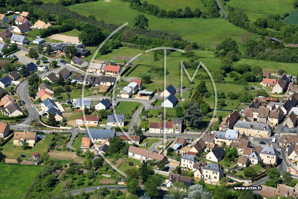 Photo arienne de Ferc-sur-Sarthe