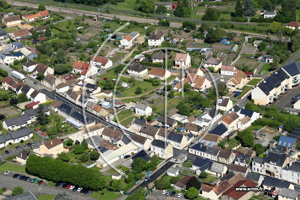 Photo arienne de La Suze-sur-Sarthe