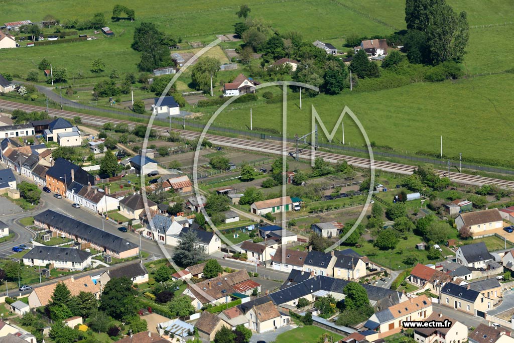 Photo arienne de La Suze-sur-Sarthe