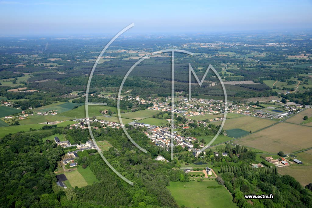 Photo arienne de Parign-le-Plin