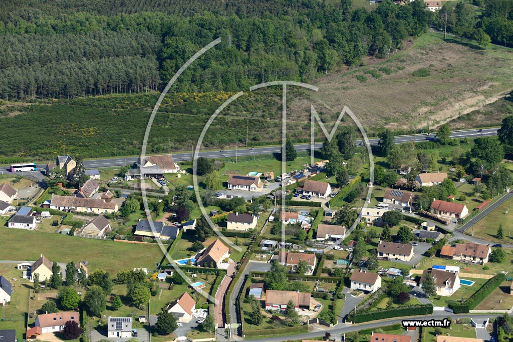 Photo arienne de Parign-le-Plin (La Chnaie)