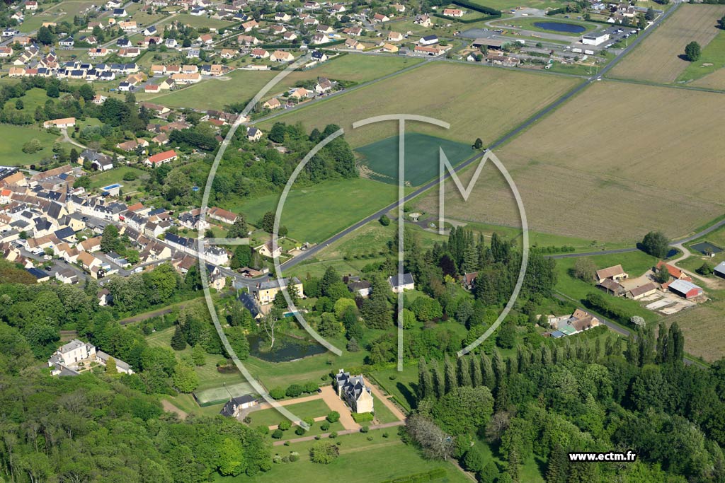 Photo arienne de Parign-le-Plin (La Chevalerie)