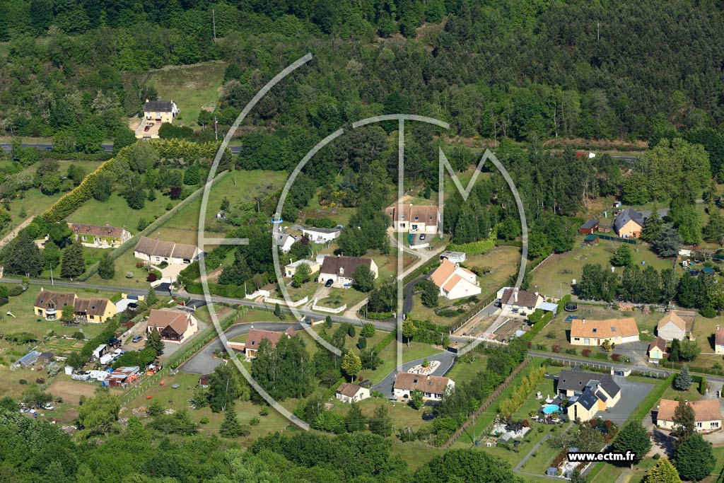 Photo arienne de Parign-le-Plin (Le Tertre)