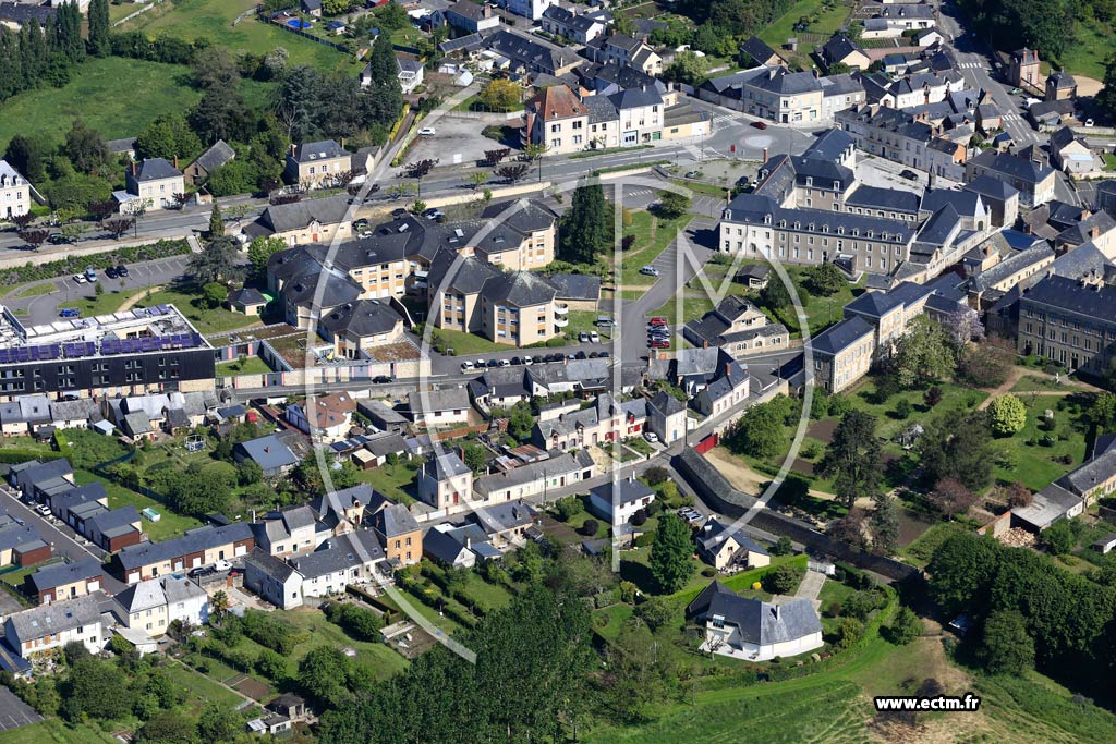 Photo arienne de Craon (Saint-Clment)