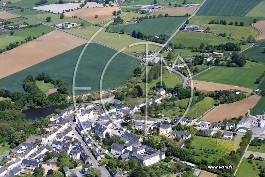Photo arienne de Saint-Aignan-sur-Ro
