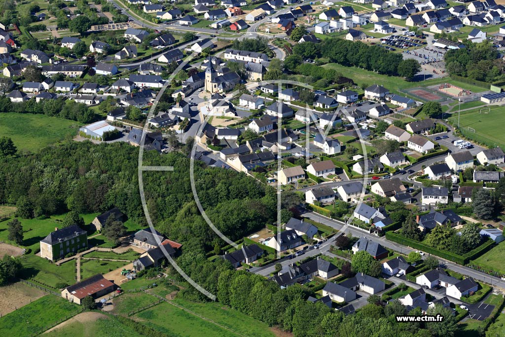 Photo arienne de Saint-Fort