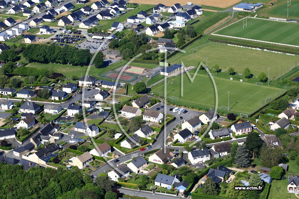 Photo arienne de Saint-Fort